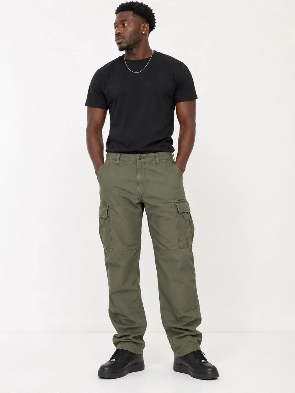 Propper Men’s XL/R Olive Green Ripstop Cargo Tactical Pants